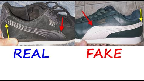 how to check for fake puma shoes